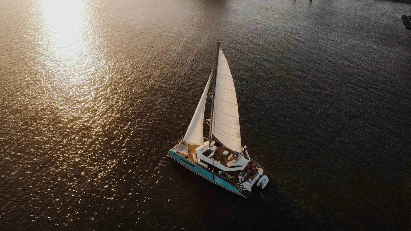 The vessel at golden hour